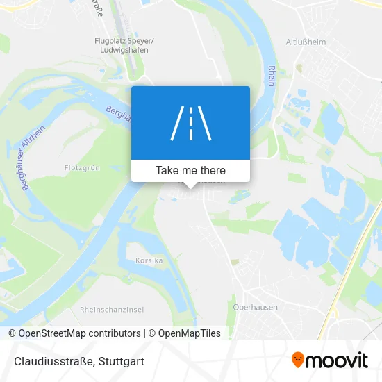 Карта Claudiusstraße