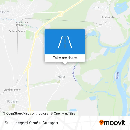 Карта St.-Hildegard-Straße
