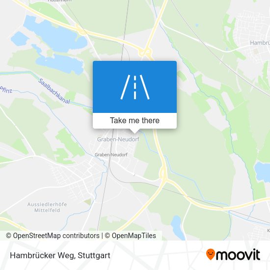 Hambrücker Weg map