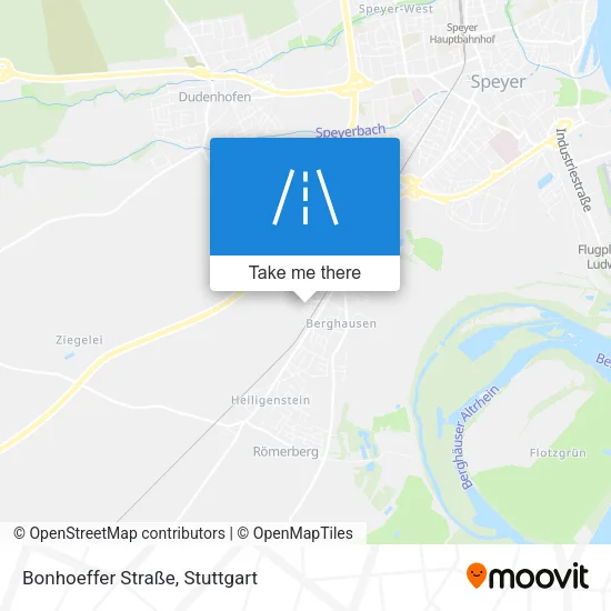 Карта Bonhoeffer Straße