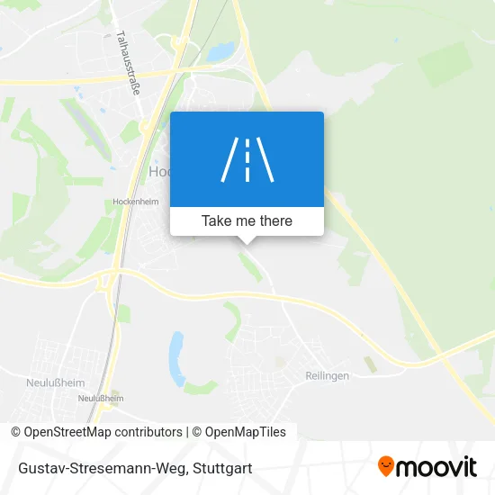 Карта Gustav-Stresemann-Weg