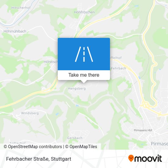Fehrbacher Straße map