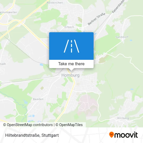 Карта Hiltebrandtstraße