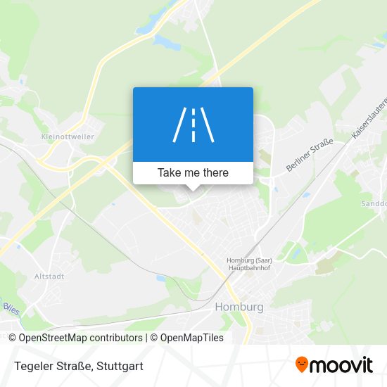 Tegeler Straße map