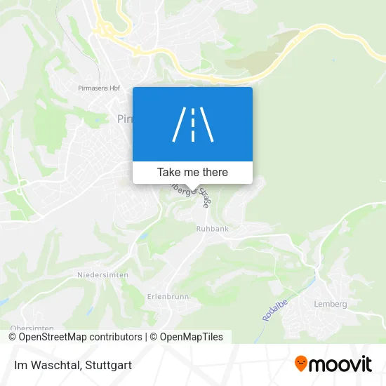 Карта Im Waschtal