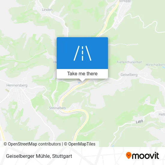 Карта Geiselberger Mühle