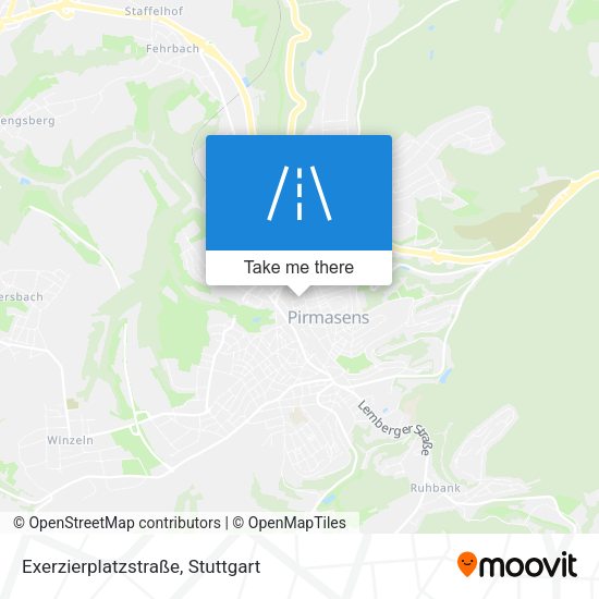 Exerzierplatzstraße map