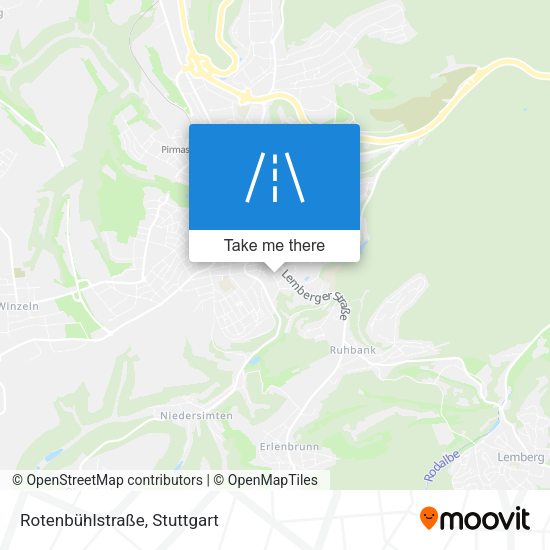 Rotenbühlstraße map