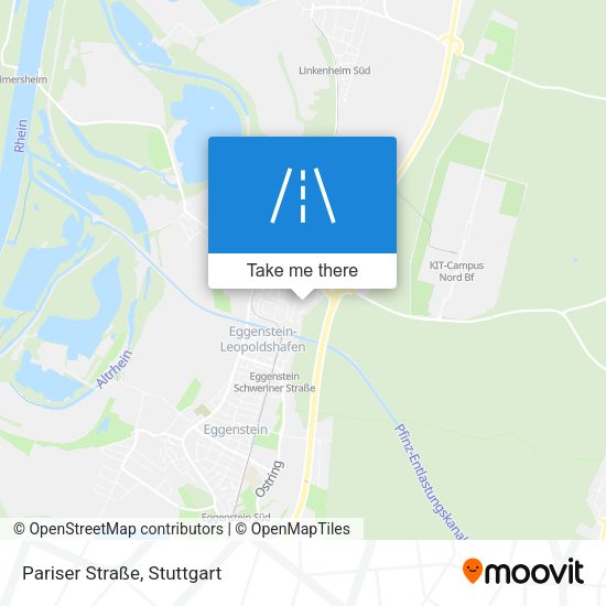 Pariser Straße map