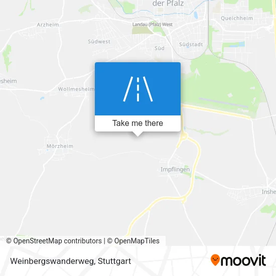 Карта Weinbergswanderweg