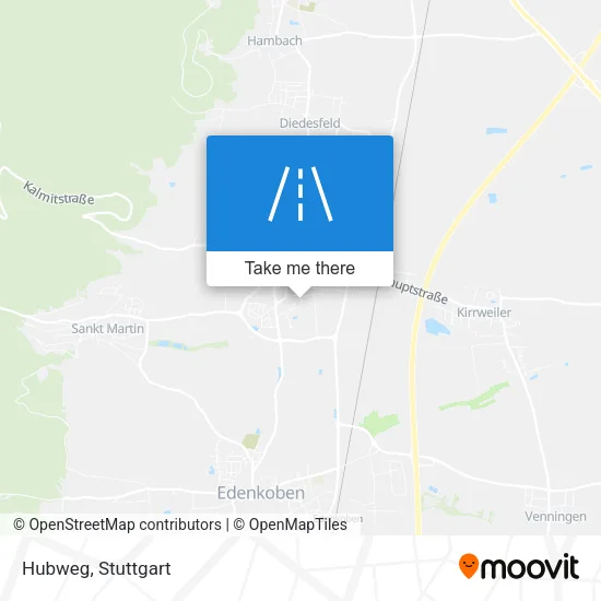 Карта Hubweg