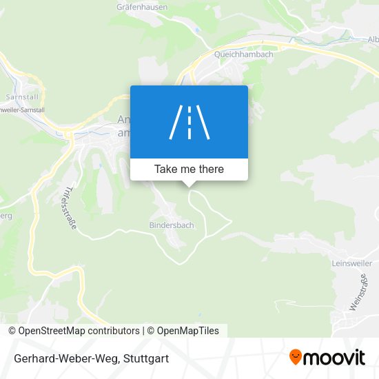 Gerhard-Weber-Weg map