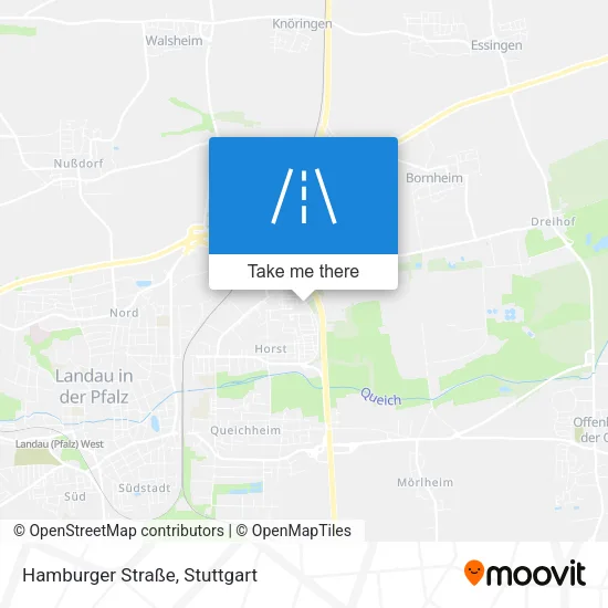 Hamburger Straße map