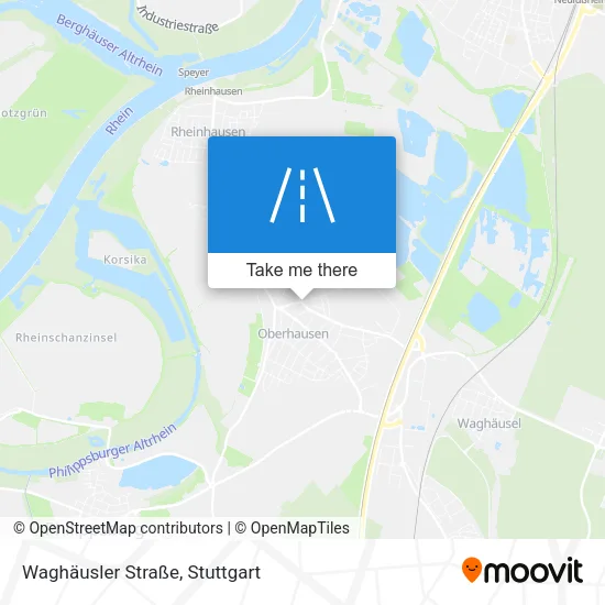 Карта Waghäusler Straße