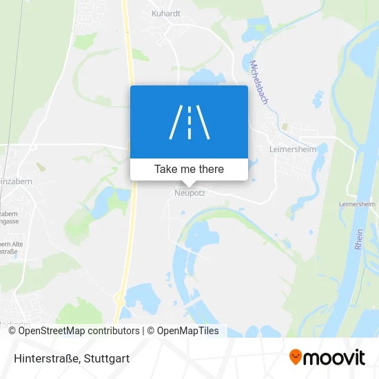 Карта Hinterstraße