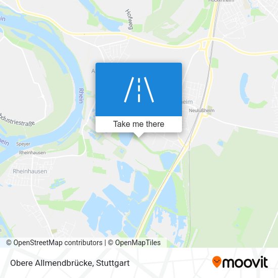 Obere Allmendbrücke map