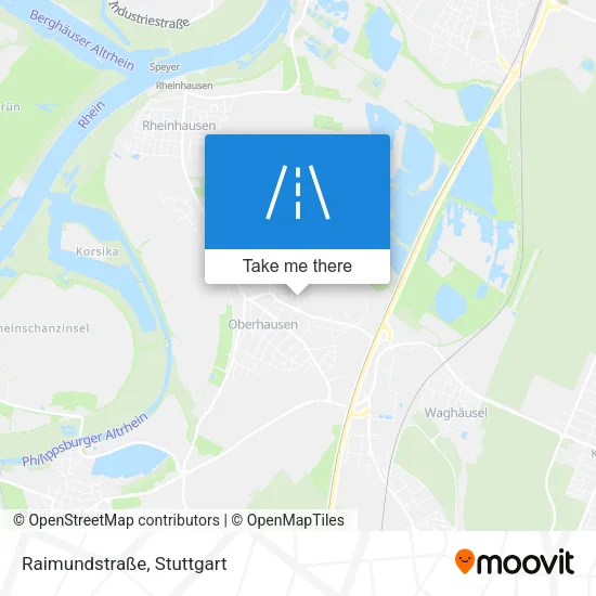 Карта Raimundstraße