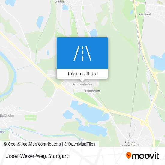 Карта Josef-Weser-Weg