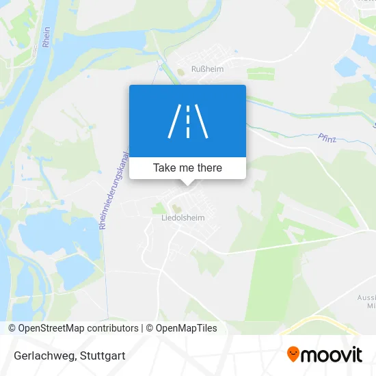 Карта Gerlachweg