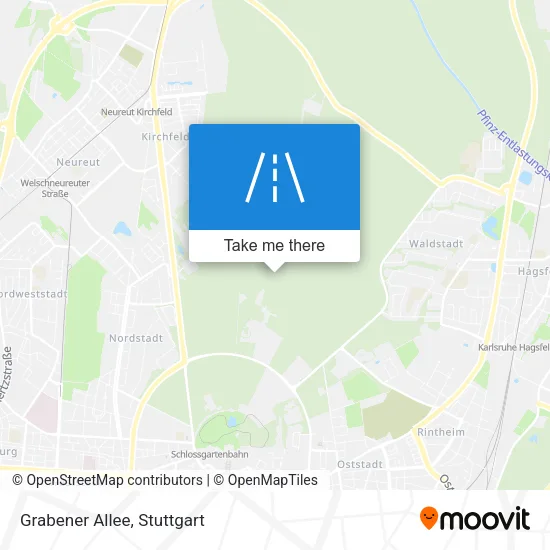 Карта Grabener Allee