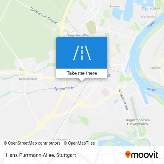 Hans-Purrmann-Allee map