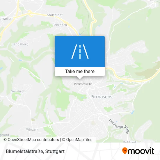 Карта Blümelstalstraße