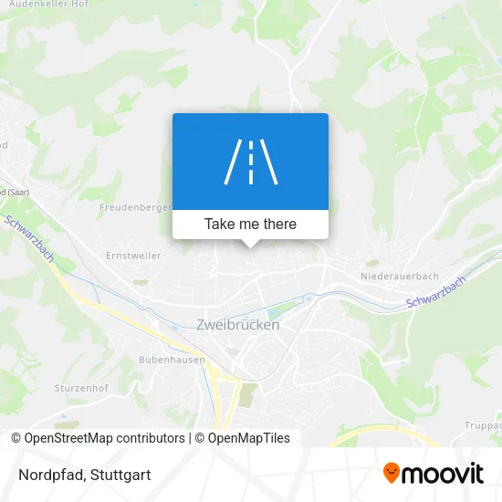 Карта Nordpfad