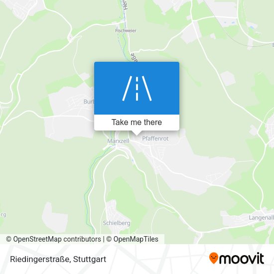 Riedingerstraße map