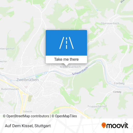 Карта Auf Dem Kissel