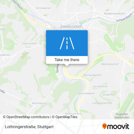 Lothringerstraße map