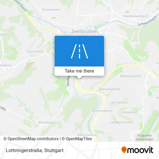 Карта Lothringerstraße