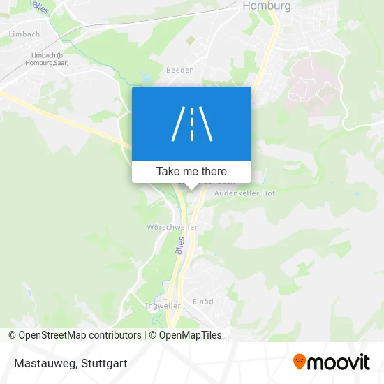 Карта Mastauweg