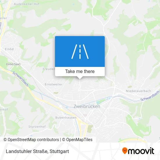 Карта Landstuhler Straße