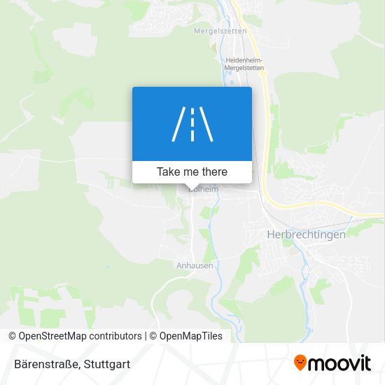 Bärenstraße map