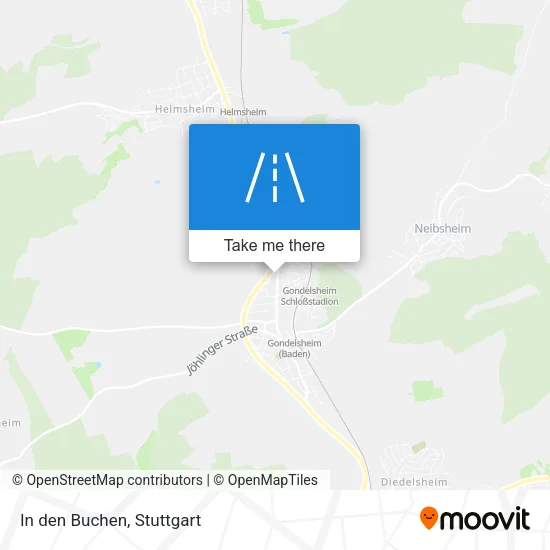 Карта In den Buchen