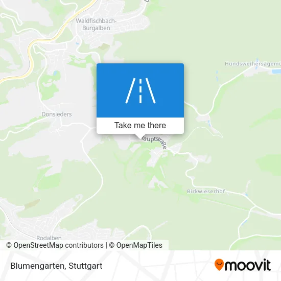 Карта Blumengarten
