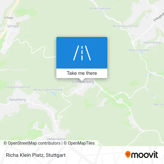 Карта Richa Klein Platz