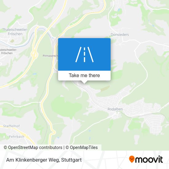 Am Klinkenberger Weg map