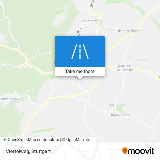 Карта Viertelweg