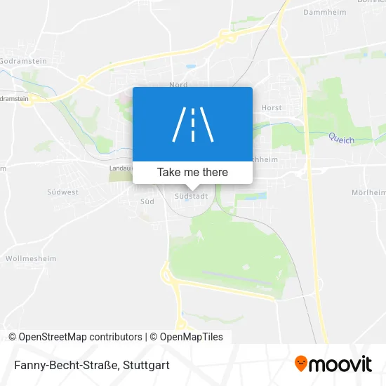 Карта Fanny-Becht-Straße