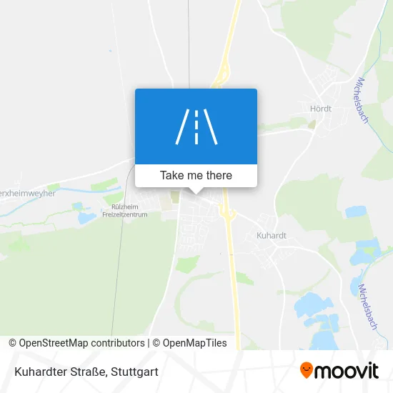 Карта Kuhardter Straße