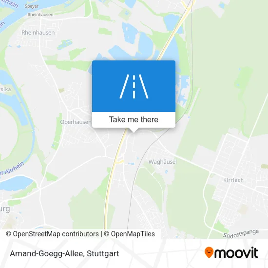 Карта Amand-Goegg-Allee