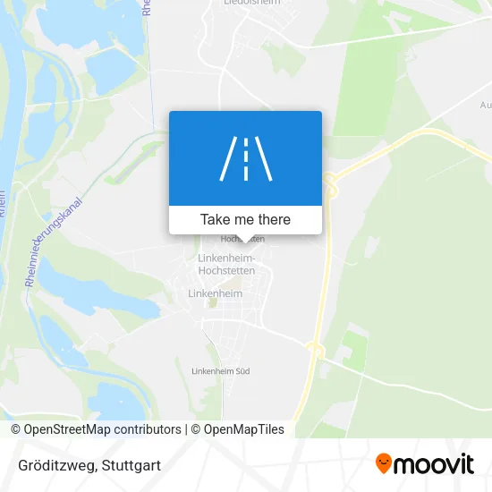 Карта Gröditzweg
