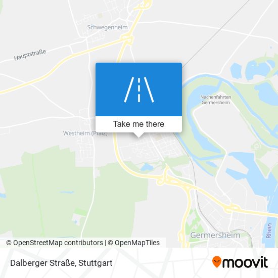 Dalberger Straße map