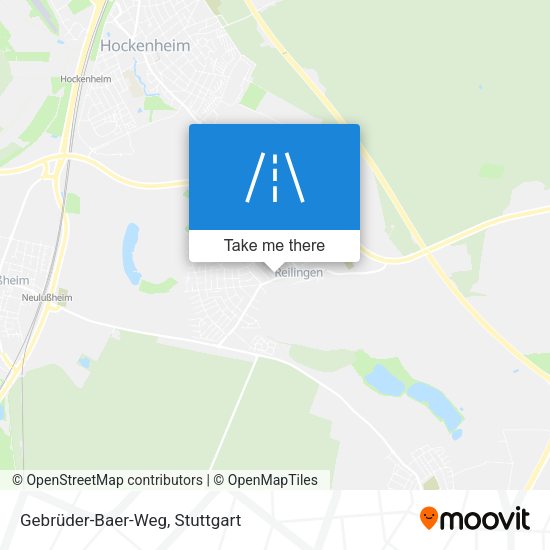 Gebrüder-Baer-Weg map