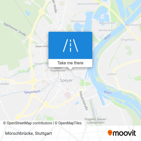 Mörschbrücke map