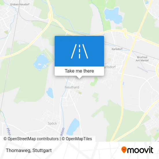 Карта Thomaweg