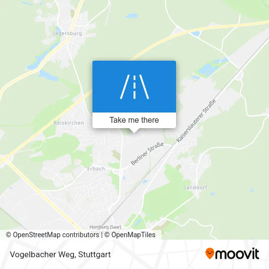 Карта Vogelbacher Weg