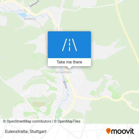 Карта Eulenstraße