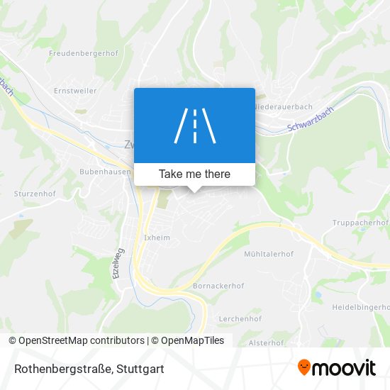 Rothenbergstraße map